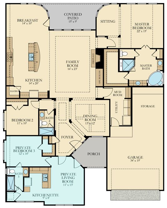 Dr Horton Multi Gen Floor Plans Austin Texas Floor Roma